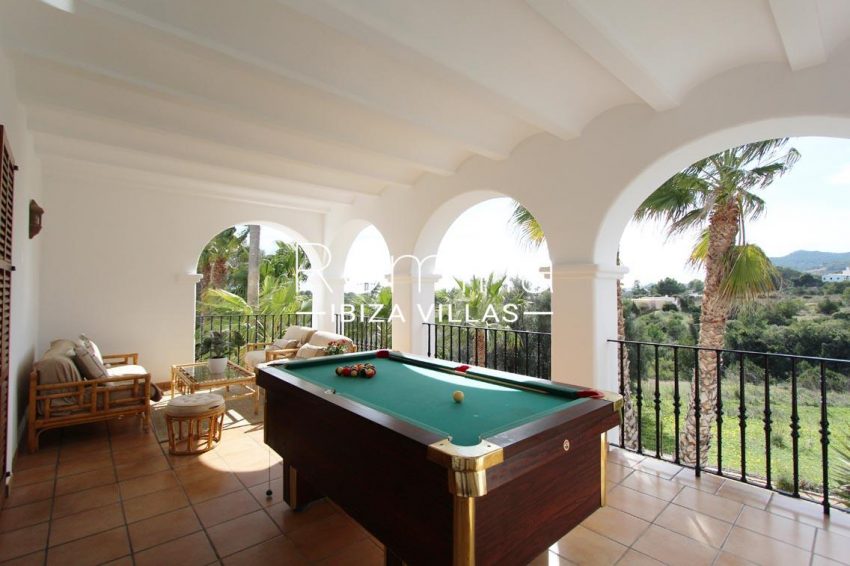 villa alix ibiza-2terrace billiard