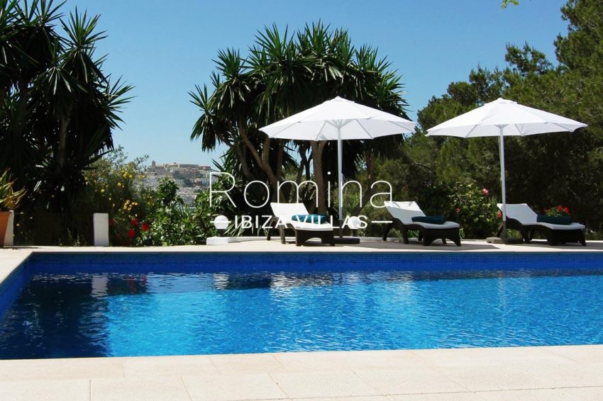 villa begonia ibiza-1pool view dalt vila