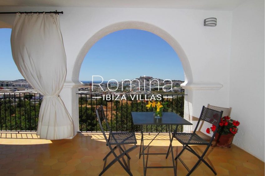 villa begonia ibiza-1upstairs terrace view dalt vila