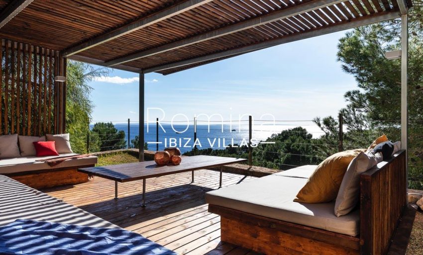 villa sedna ibiza-1covered terrace sittingarea sea view