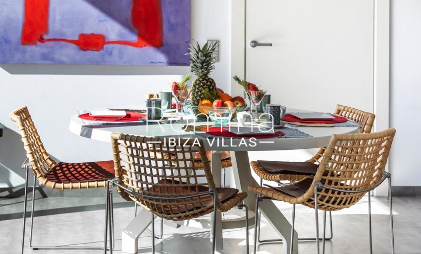 villa sedna ibiza-2terrace dining table