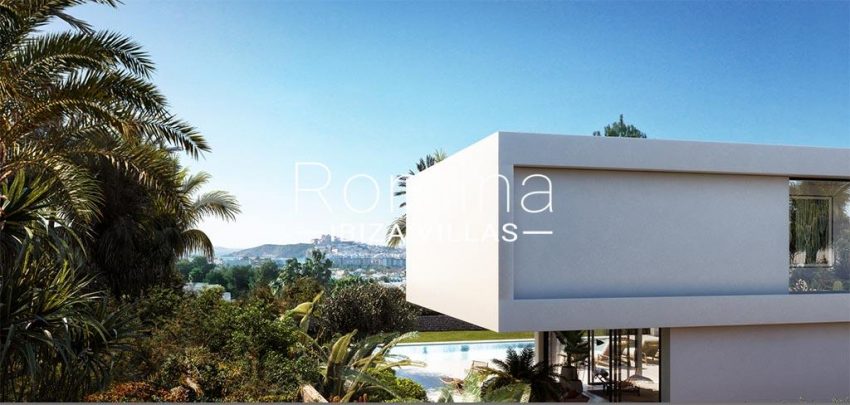 romina-ibiza-villas-rv-817-71-proyecto-villa-la-brise-1rear facade view dalt vila
