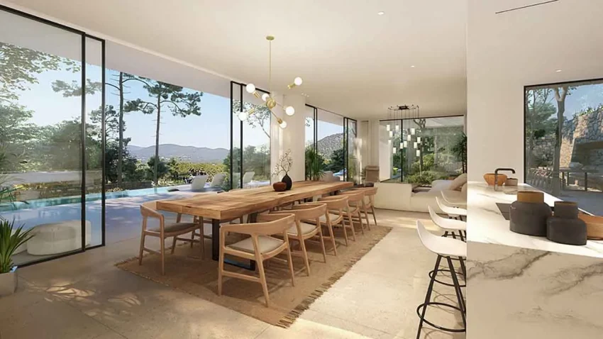 5.1 COMEDOR Romina ibiza villas proyecto corallisa