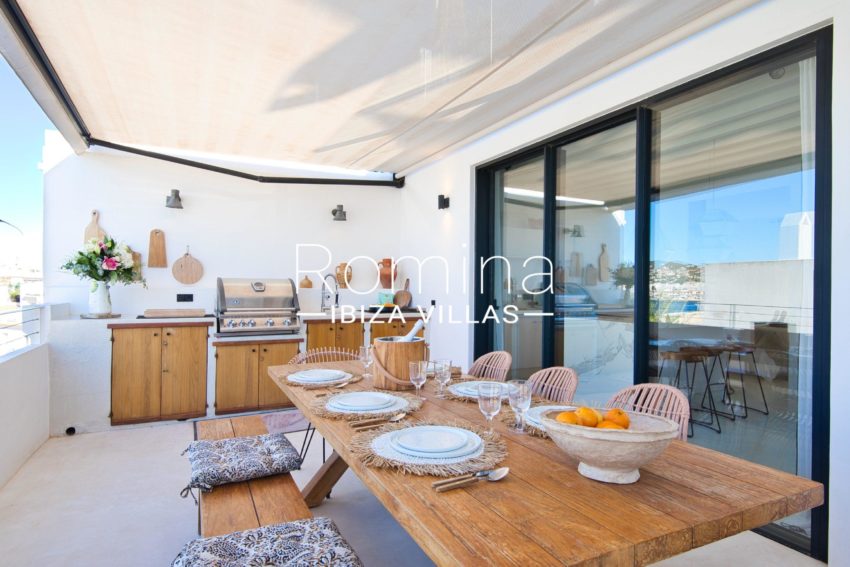 1.9 RV5109-01 Penthouse Blue Light Romina Ibiza Villas