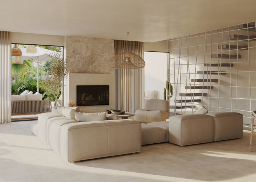 5.1_RV5174-71 Villa Indigo Romina Ibiza Villas salon stairs