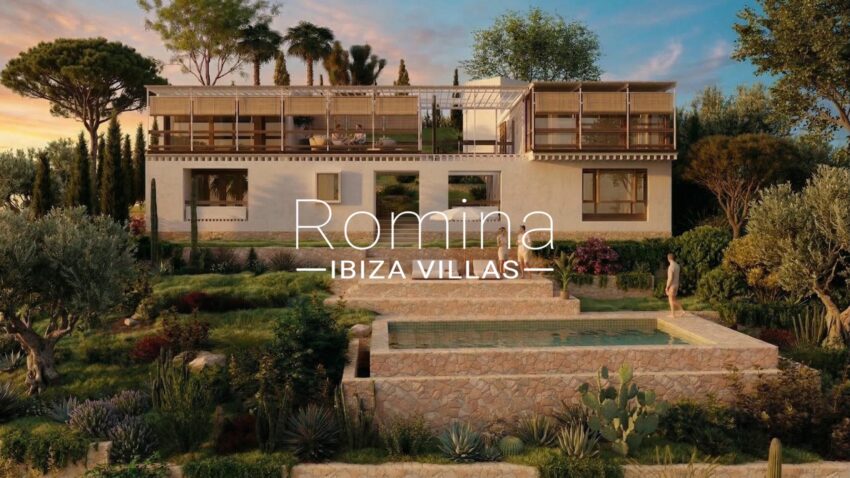 Ibiza Carrer de Cala Olivera - frontal view